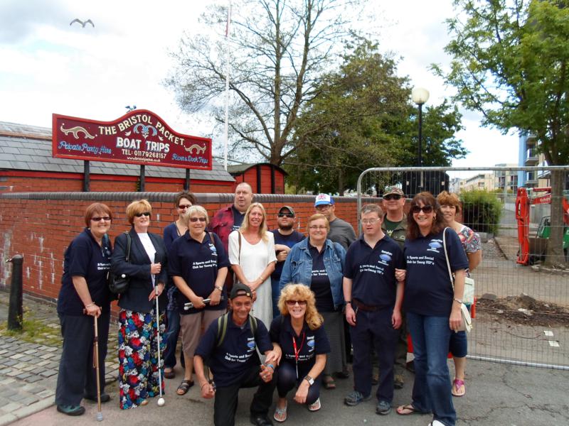 Group photo, left to right: Kym, Jean, Michele, Ann, Rob, Georgina, Tony, Jayne, James, Mark, Andrew, Sue, Julie, Warren and Aileen at the front